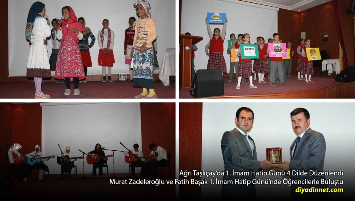 Ağrı'da 4 Dil Bir Arada: İmam Hatip Öğrencilerinden Dikkat Çeken Gösteri