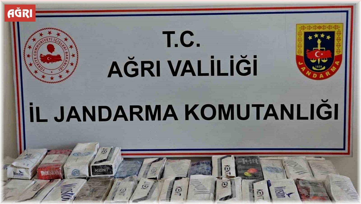 Ağrı'da 40 kilo metamfetamin ele geçirildi