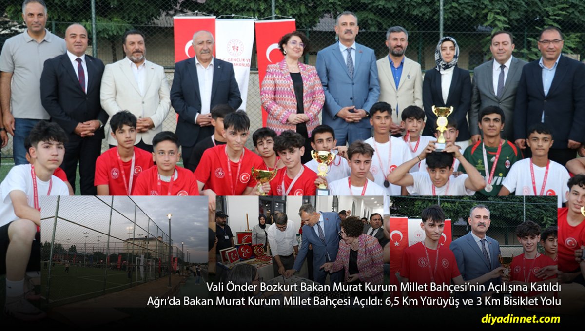 Ağrı'da 6,5 Kilometrelik Yeni Yaşam Alanı Açıldı: Bakan Murat Kurum Millet Bahçesi Hizmete Girdi