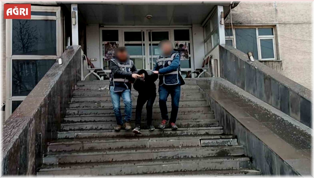 Ağrı'da 7 suç kaydı bulunan hırsız tutuklandı