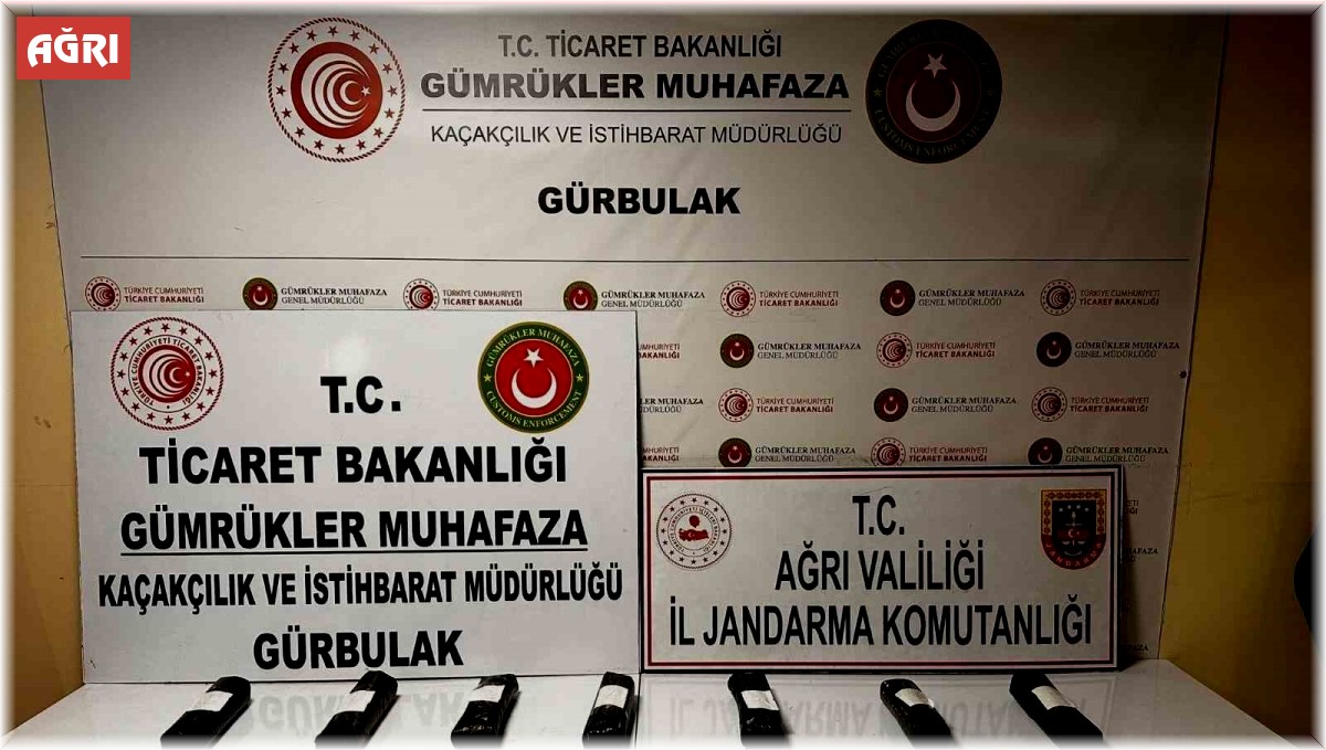 Ağrı'da 8 kilo 700 gram metamfetamin yakalandı