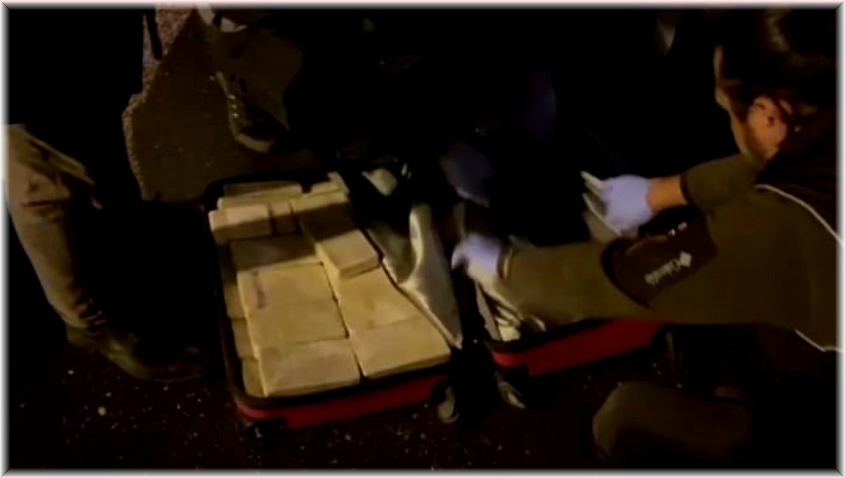 Ağrı'da 97 kilo 500 gram eroin ele geçirildi