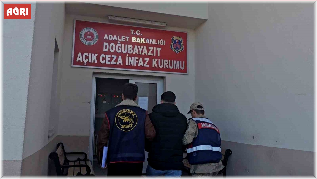 Ağrı'da aranan 3 firari yakalandı