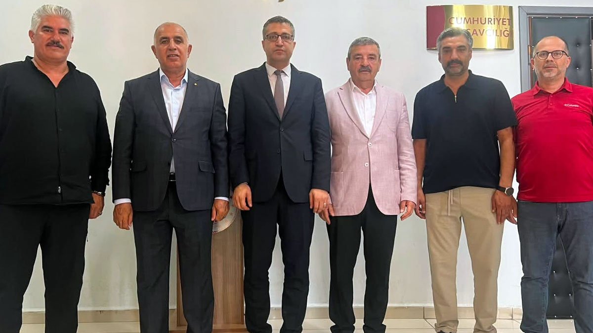 Ağrı'da ATSO Başkanı Saim Alpaslan'dan Cumhuriyet Başsavcısı İbrahim Yusufoğlu'na Ziyaret