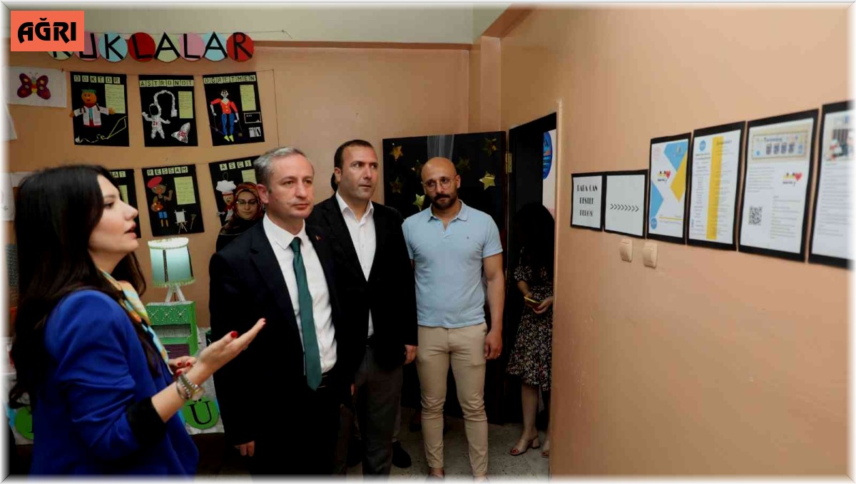 Ağrı'da "Baba Can Destek Projesi" sergisi