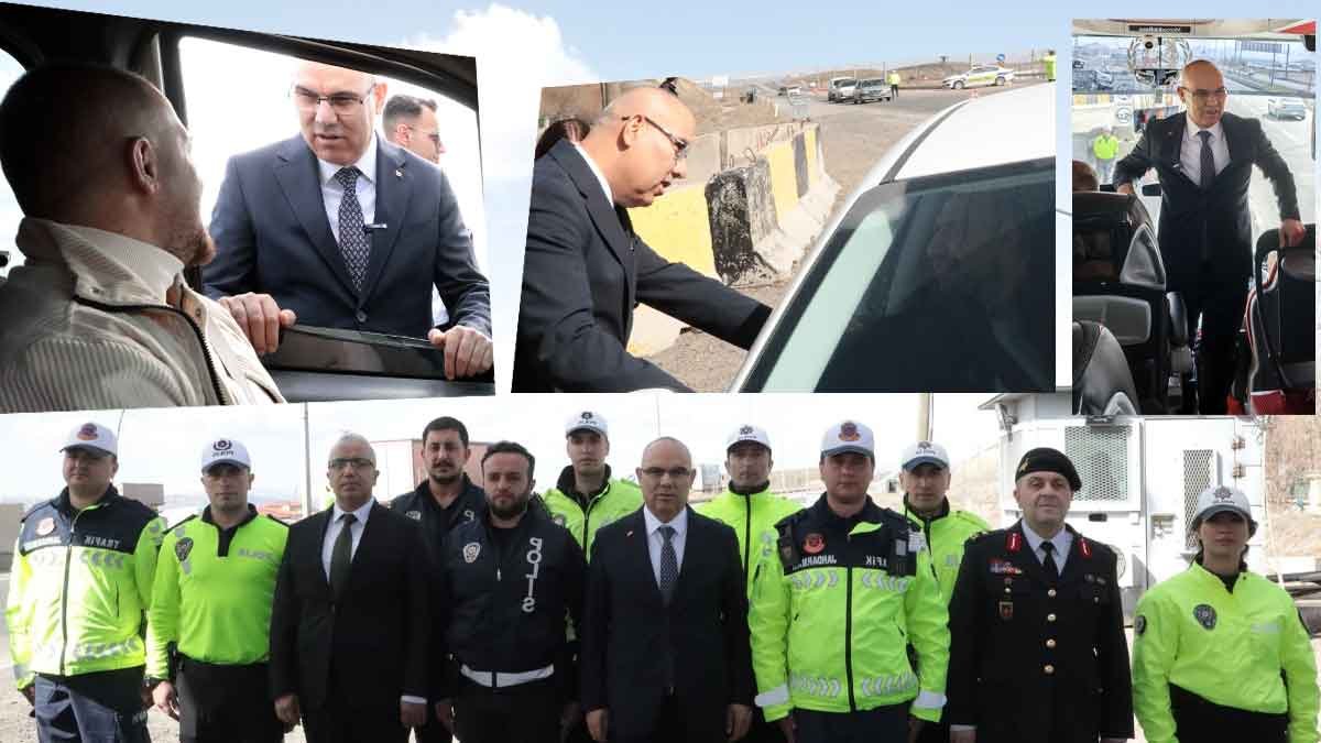 Ağrı'da Bayram Trafiği İçin 3 Bin 572 Personel Sahada Olacak