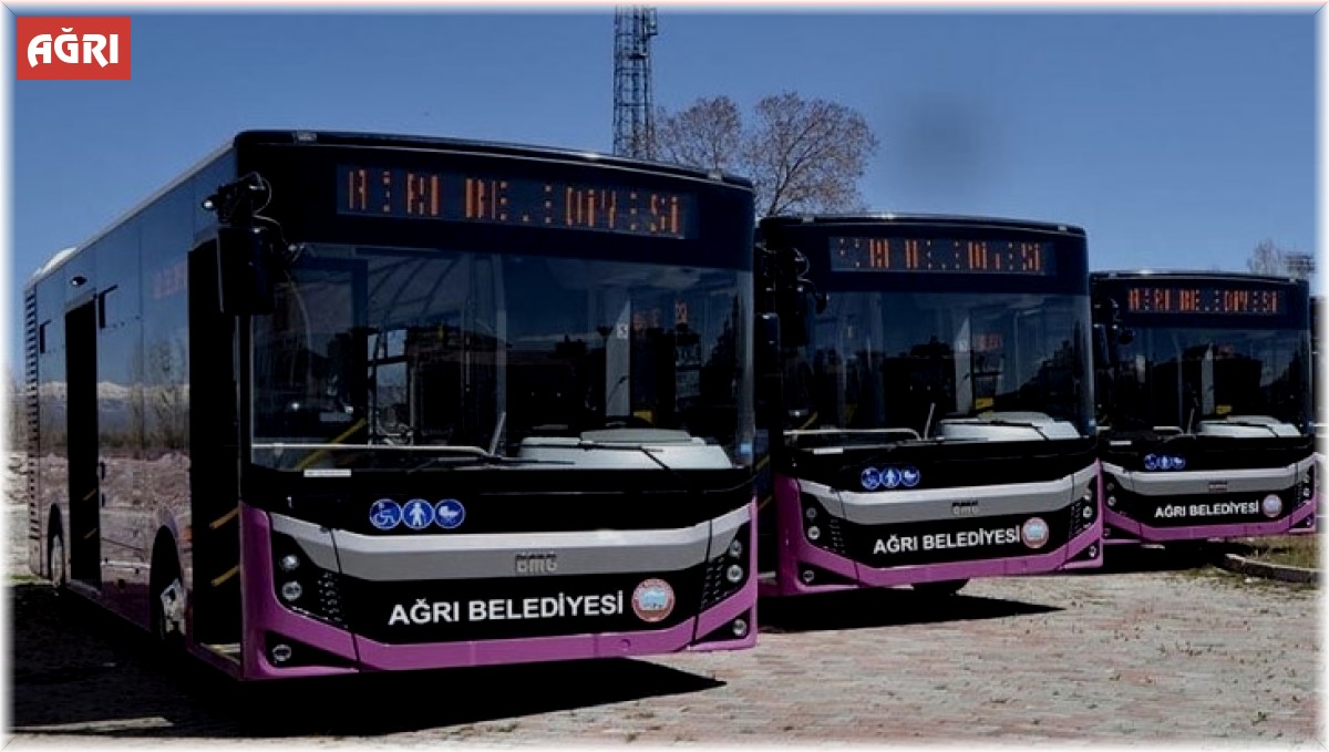 Ağrı'da belediye bayramda ücretsiz ulaşım hizmeti verecek