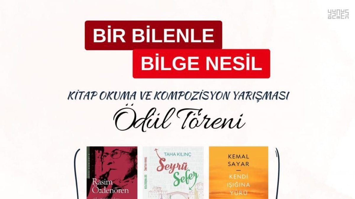 Ağrı'da "Bir Bilenle Bilge Nesil" Projesi Ödül Töreni Düzenlenecek