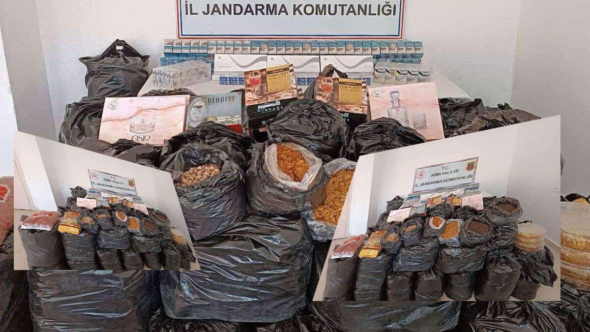 Ağrı'da Büyük Kaçakçılık Operasyonu: 9 Şüpheli Gözaltına Alındı