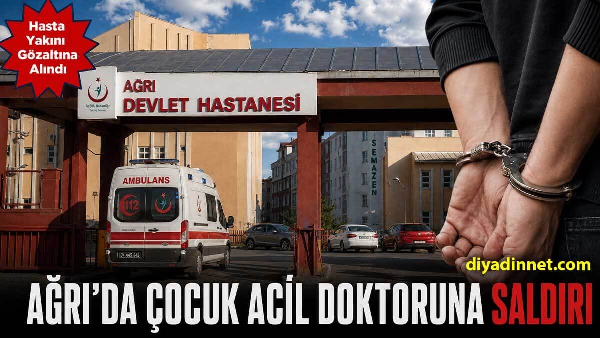 Ağrı'da Çocuk Acil Doktoru Hasta Yakını Tarafından Dövüldü: Bakanlık Kınadı, Tahkikat Başlatıldı