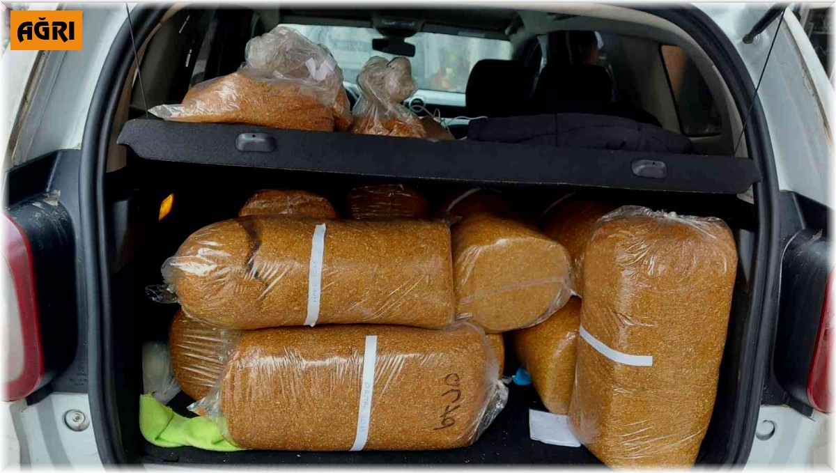 Ağrı'da çok sayıda kaçak sigara, tütün ve puro ele geçirildi