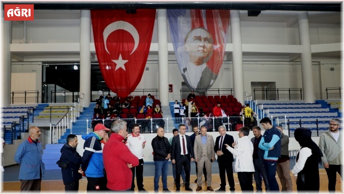 Ağrı'da Curling müsabakaları başladı