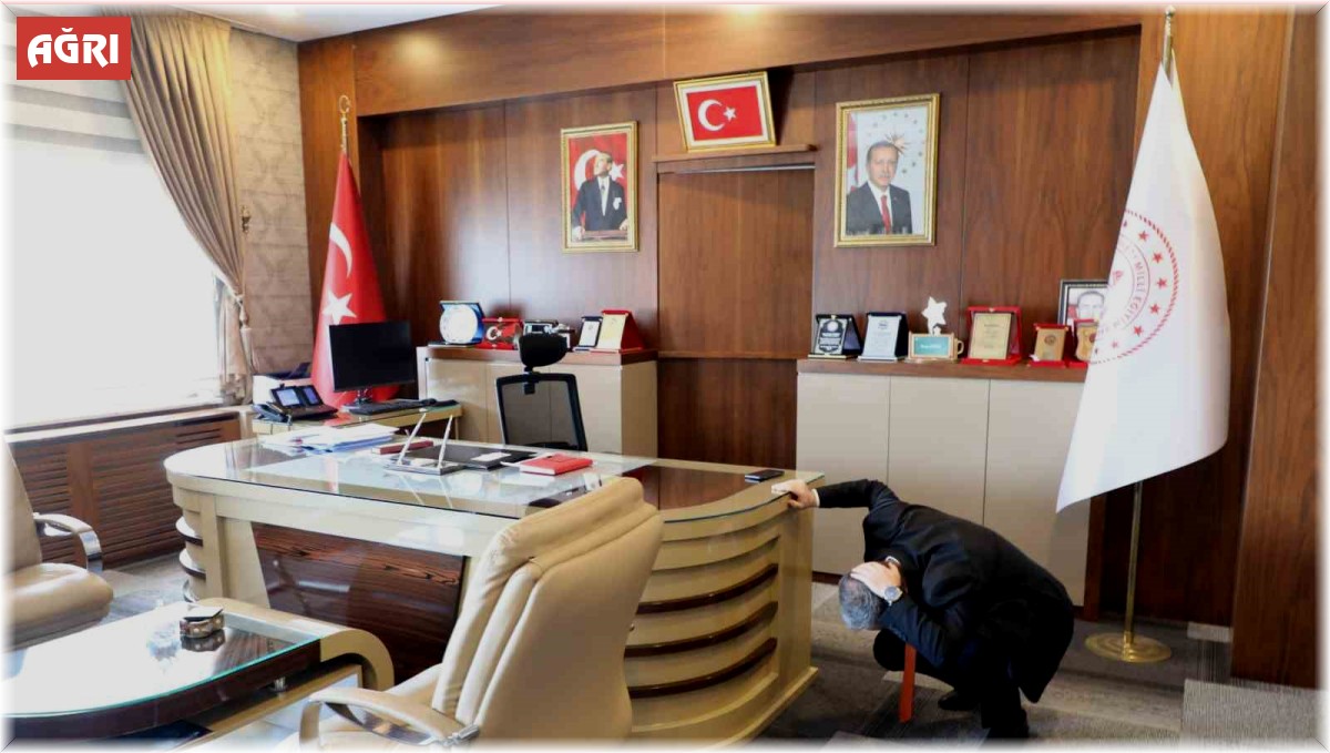 Ağrı'da deprem tatbikatı ve anma programı