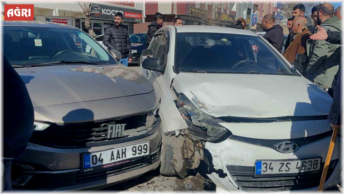 Ağrı'da dikkatsizlik kazayı beraberinde getirdi
