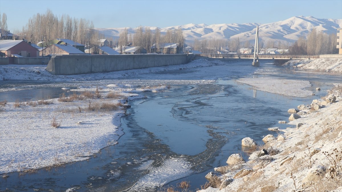 Ağrı'da dondurucu soğuklar etkili oluyor