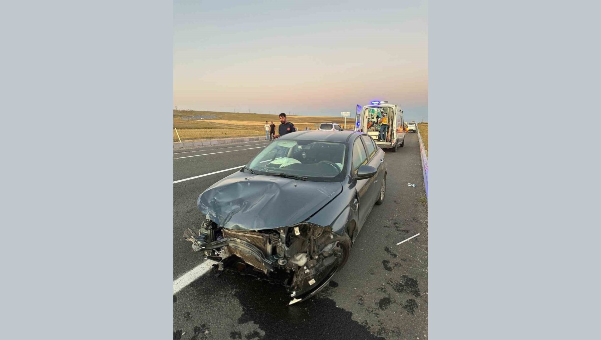 Ağrı'da dönüş yasağını ihlal eden manevra kazaya yol açtı: 1 yaralı