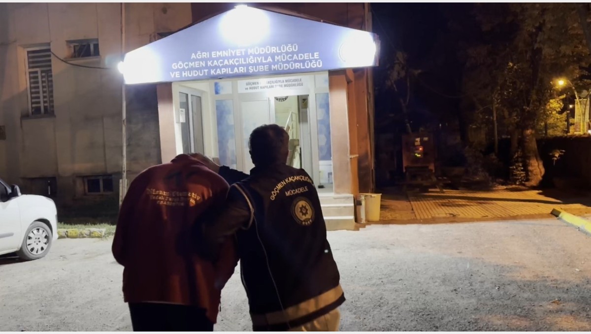 Ağrı'da düzensiz göçmenlere yönelik operasyonda 1 organizatör tutuklandı