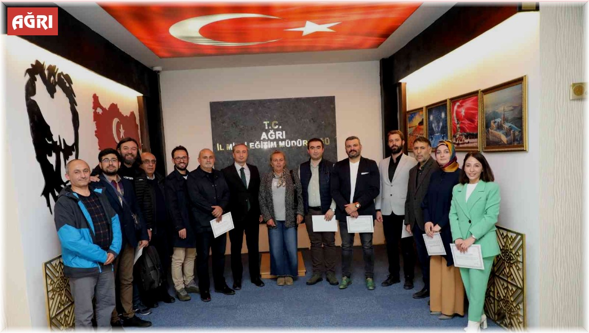 Ağrı'da 'Eğitimde İyi Örnekler Yarışması'na başvuran öğretmenlerin projeleri değerlendirildi