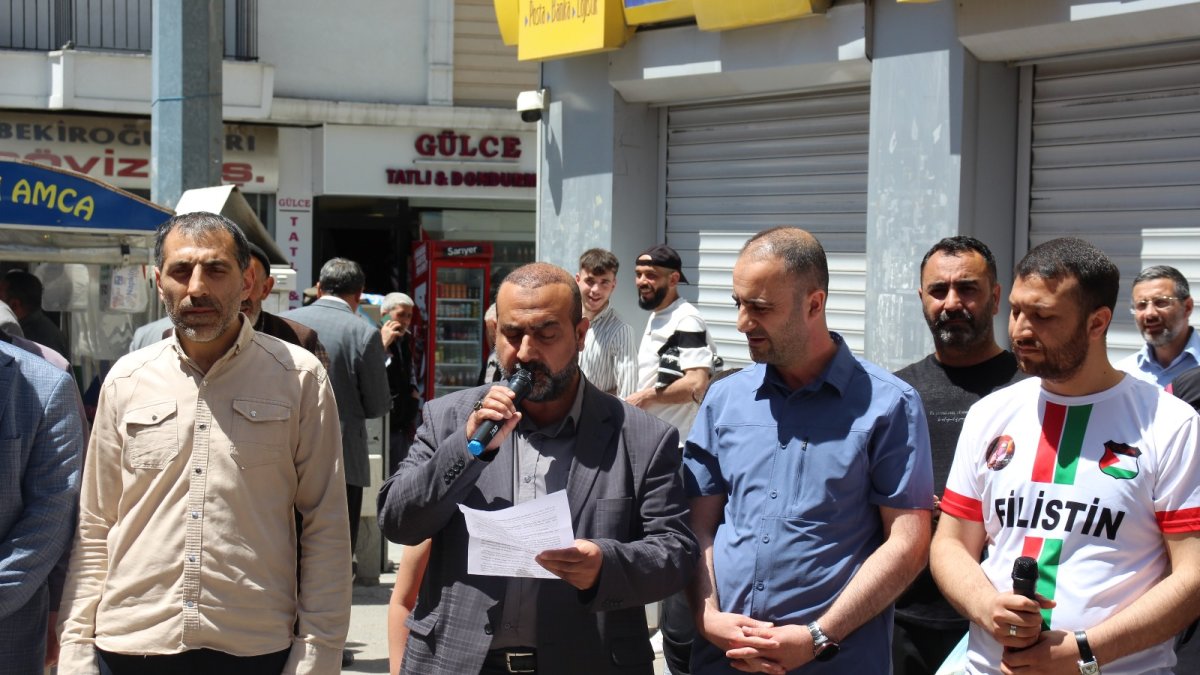 Ağrı'da Gazze'ye Destek Açıklaması: Boykot ve Uluslararası Müdahale Çağrısı