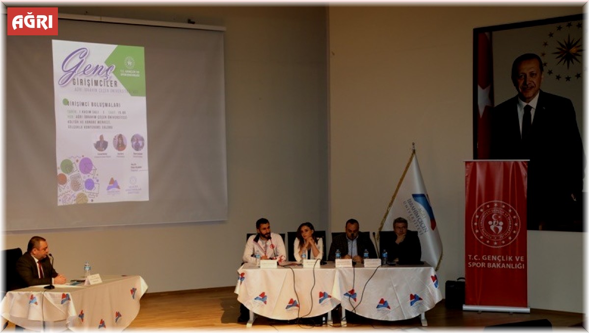 Ağrı'da "Genç Girişimci Buluşmaları" projesi