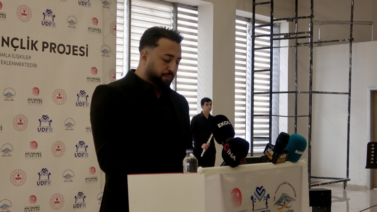 Ağrı'da Gençlere Yönelik "İlham Veren Ağrı Gençlik" Projesi Tanıtıldı