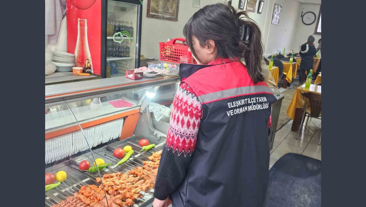 Ağrı'da gıda güvenliği çalışmaları kapsamında 750 işletme kontrolden geçti