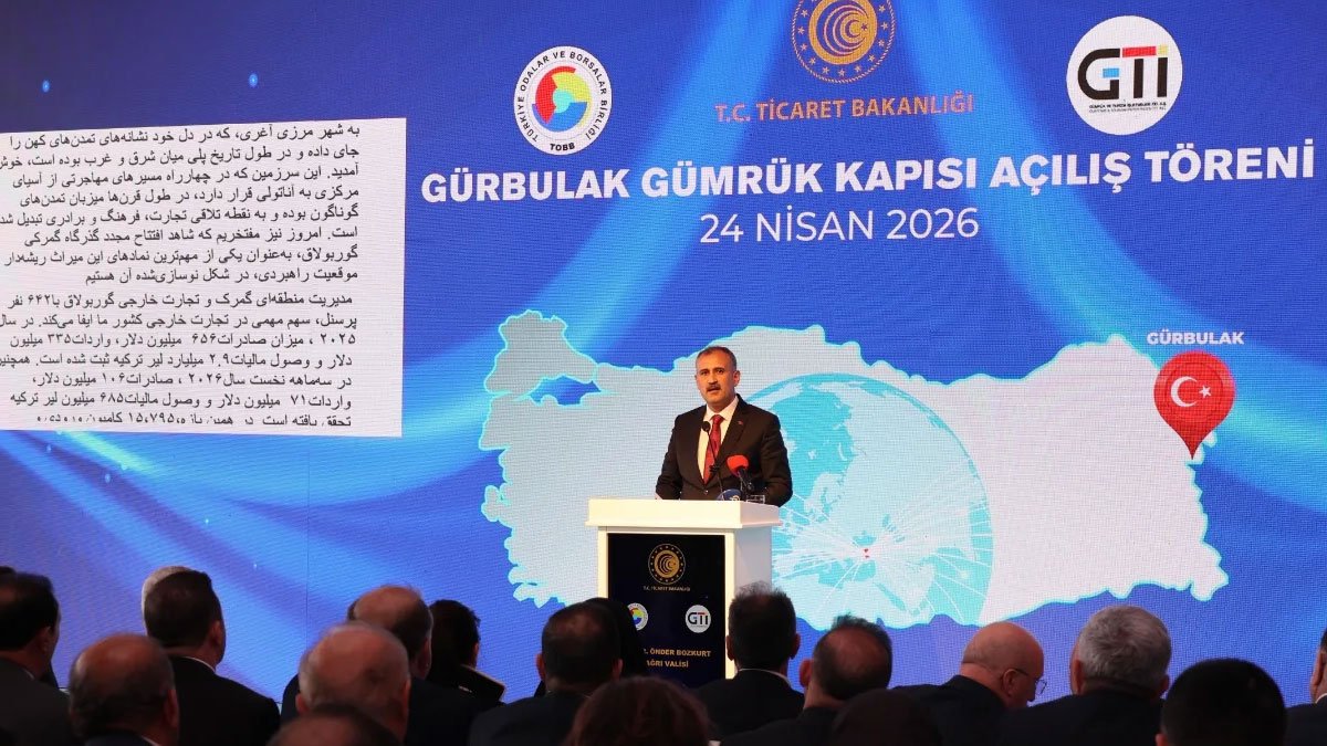Ağrı'da Gürbulak Sınır Kapısı'ndan 2025'te 656 milyon dolarlık ihracat yapıldı
