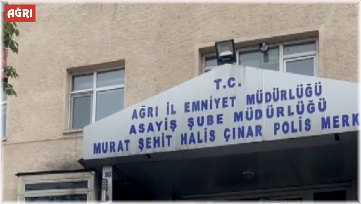 Ağrı'da haklarında hapis cezası bulunan firari şahıslar yakalandı