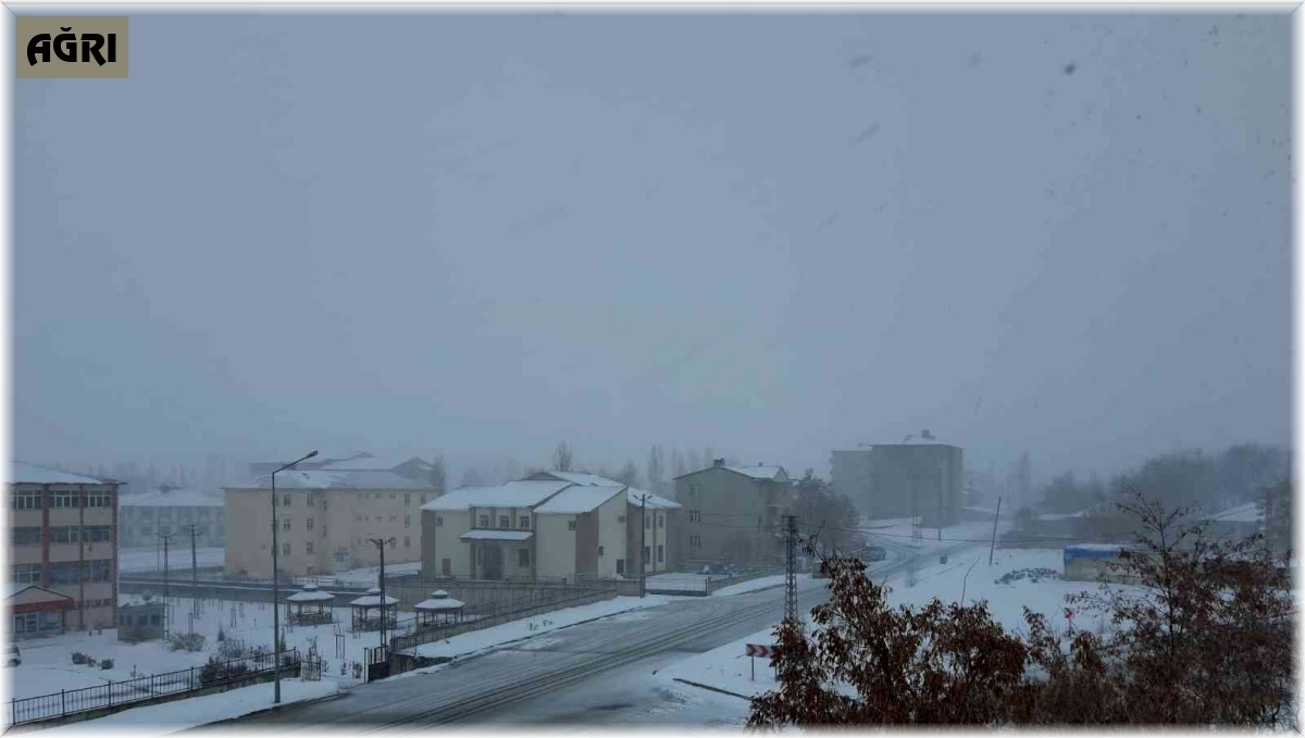 Ağrı'da Hamur, Taşlıçay, Patnos ve Tutak ilçelerinde eğitime kar engeli
