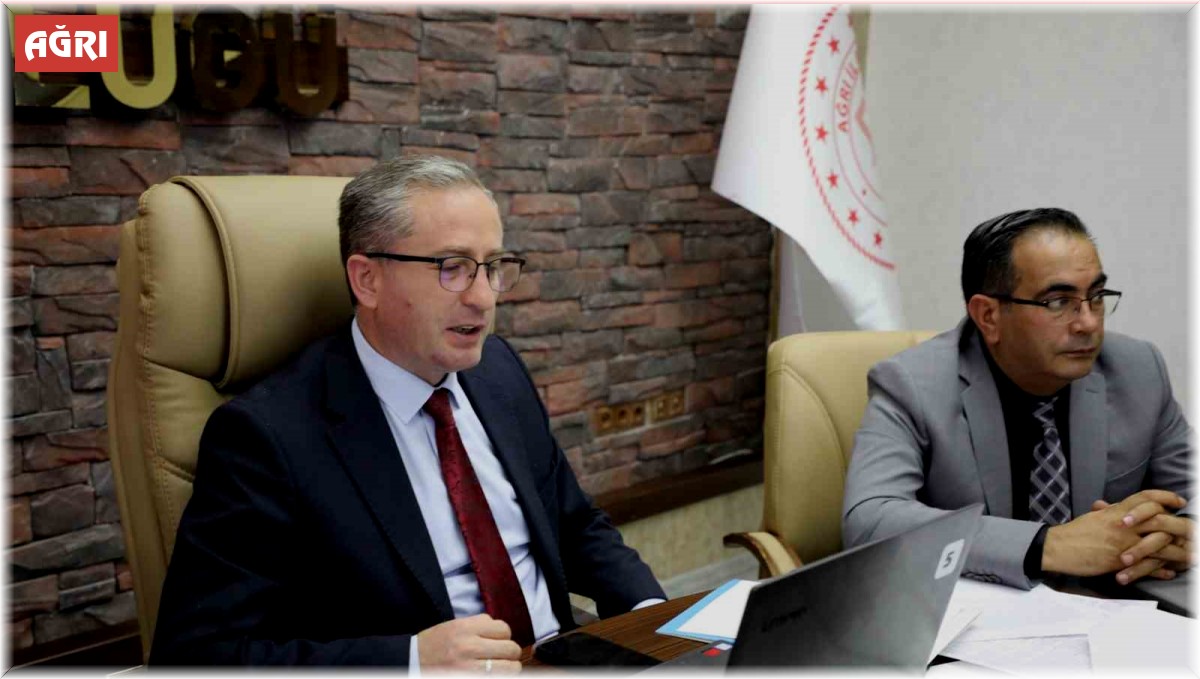 Ağrı'da ilçe milli eğitim müdürleri toplantısı yapıldı