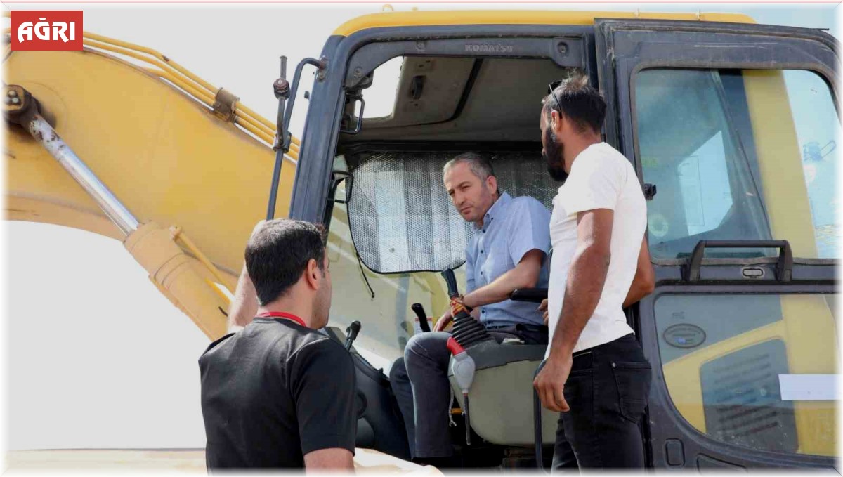 Ağrı'da iş operatörlüğü kursu sınavı tamamlandı