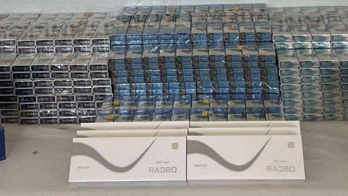 Ağrı'da Jandarma Durdurdu, 3500 Paket Kaçak Sigara Yakalandı