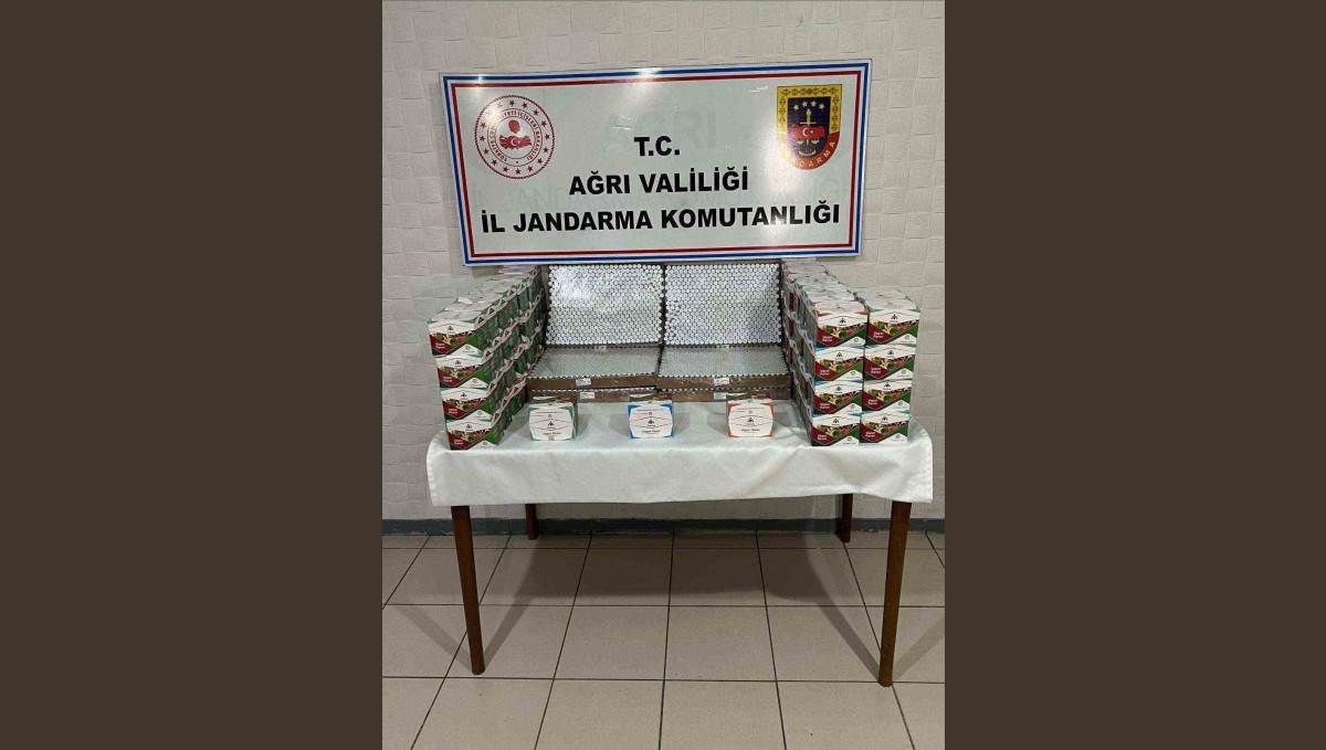 Ağrı'da jandarmadan kaçak botoks ilacı ve elektronik sigara operasyonu