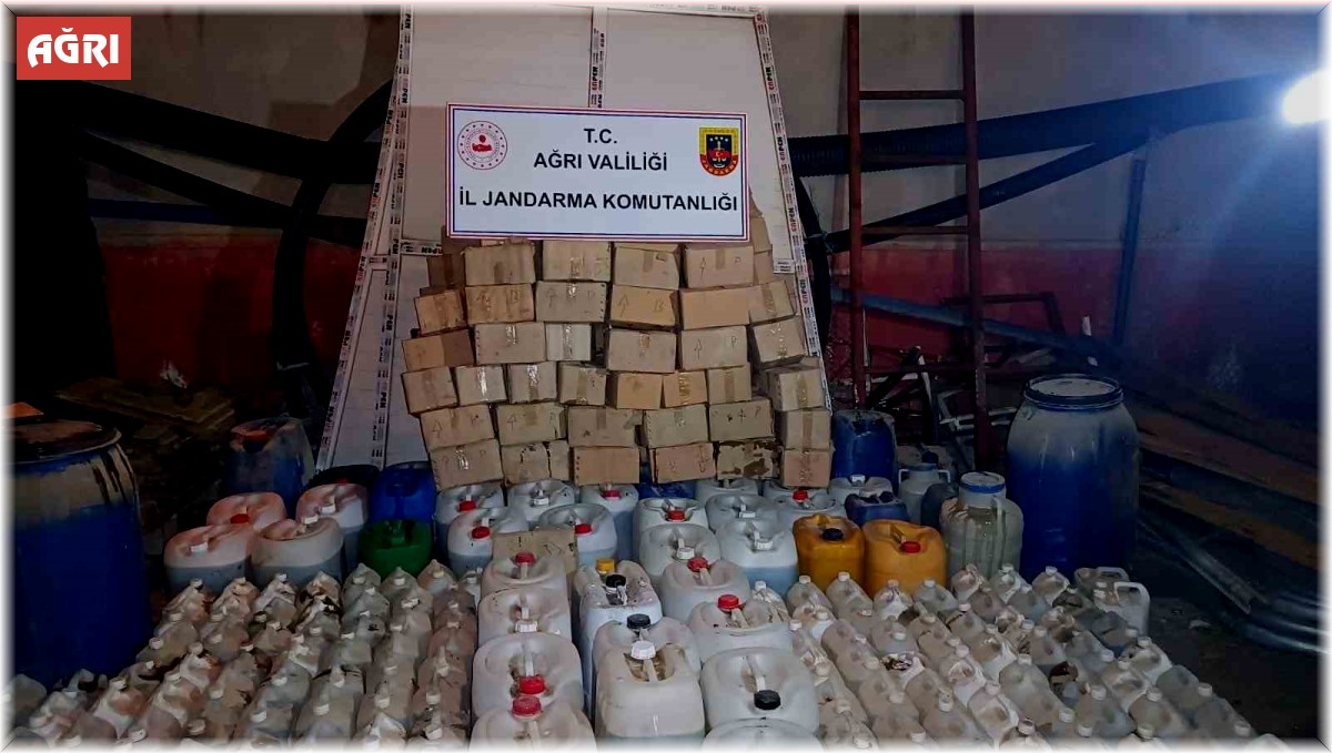 Ağrı'da jandarmadan sahte şampuan operasyonu