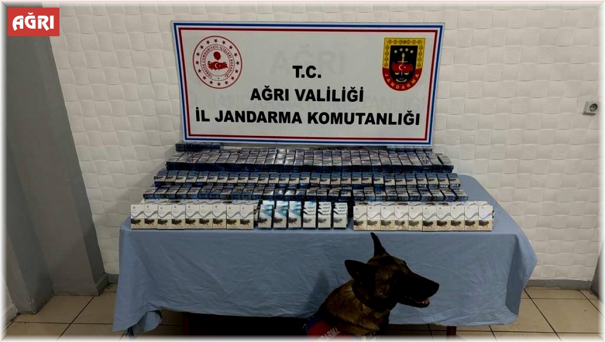Ağrı'da kaçak elektronik ve paket sigara yakalandı