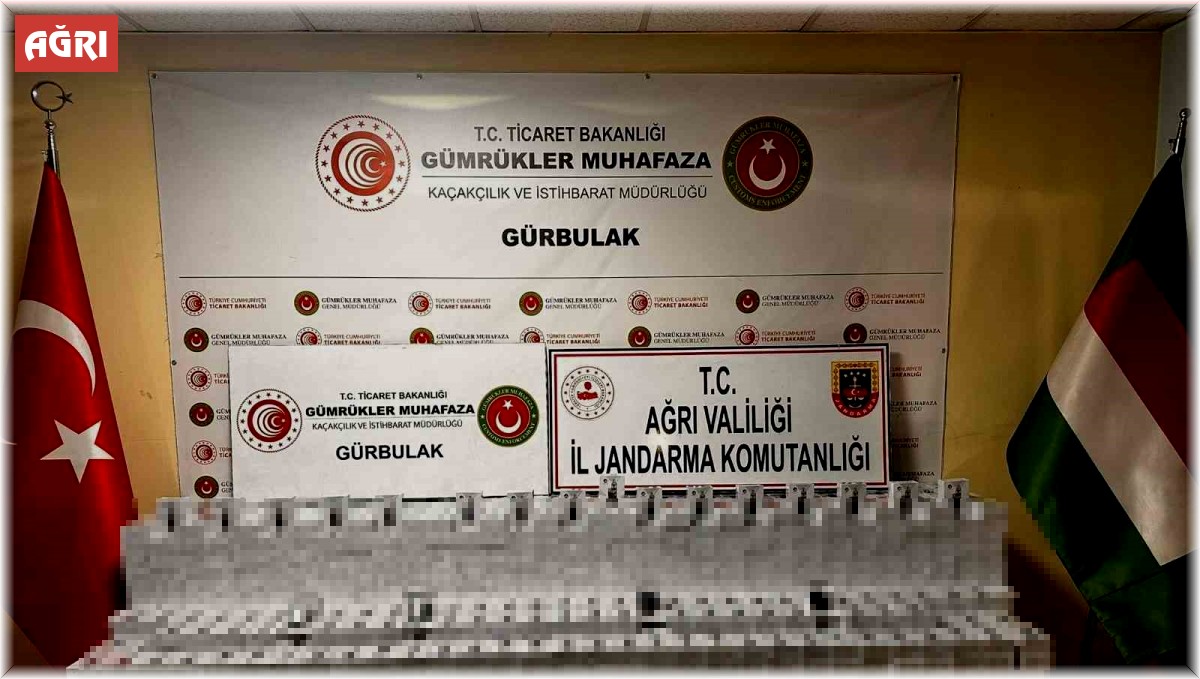 Ağrı'da kaçak sigara operasyonu: 10 gözaltı
