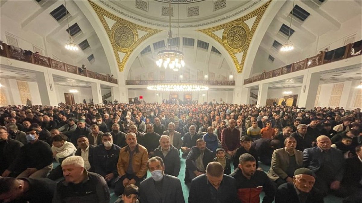 Ağrı'da Kadir Gecesi idrak edildi