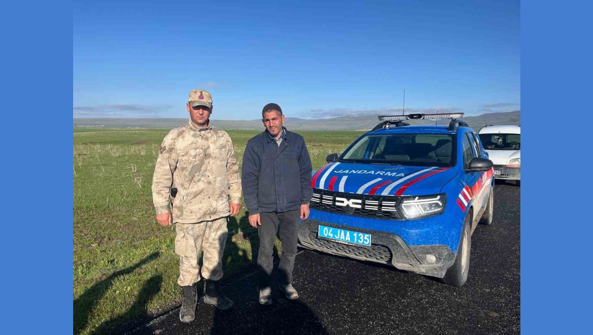 Ağrı'da kayıp vatandaş jandarma ekiplerince bulundu