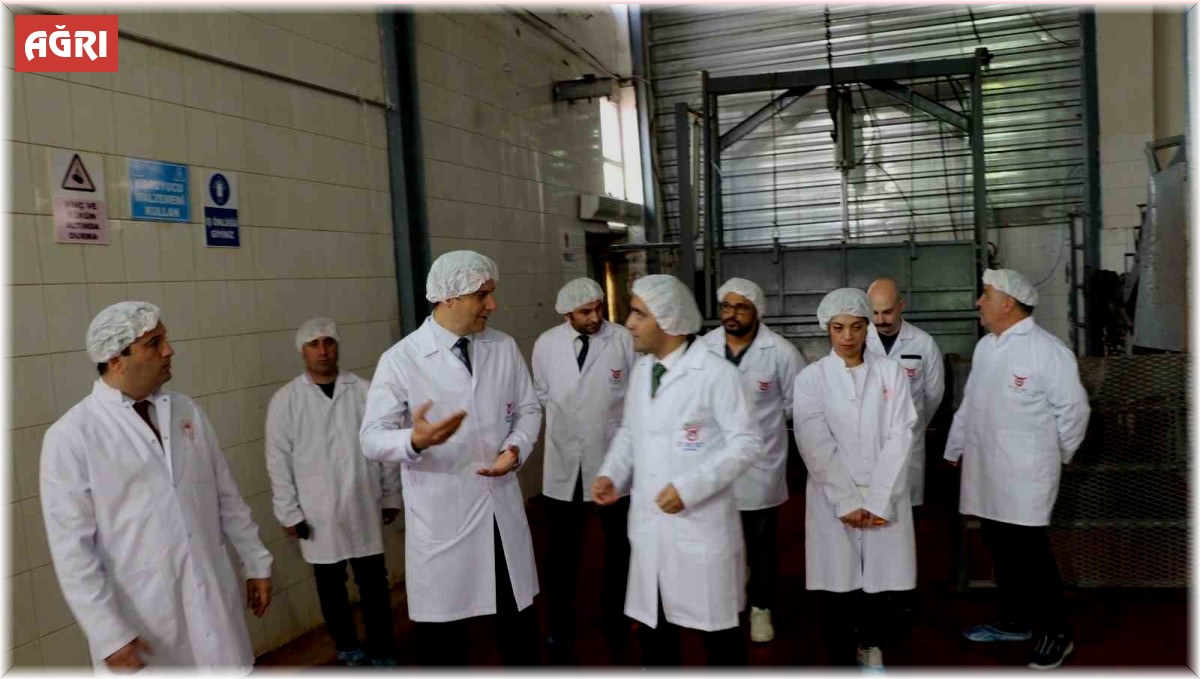 Ağrı'da kesimhanelerde denetim yapıldı