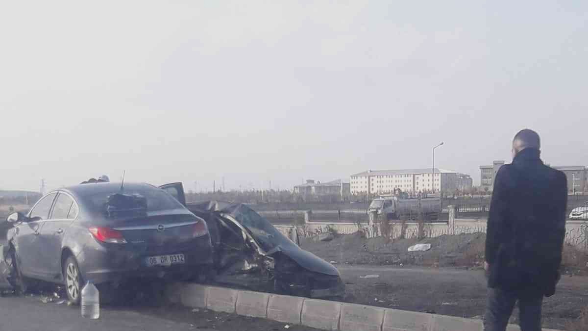 Ağrı'da korkunç kaza: 4 yaralı