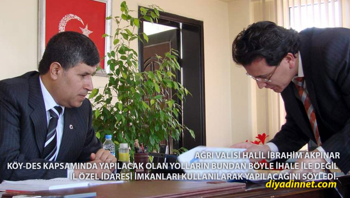 Ağrı'da Köy Yollarında Yeni Dönem: Artık İhaleyle Yapılmayacak