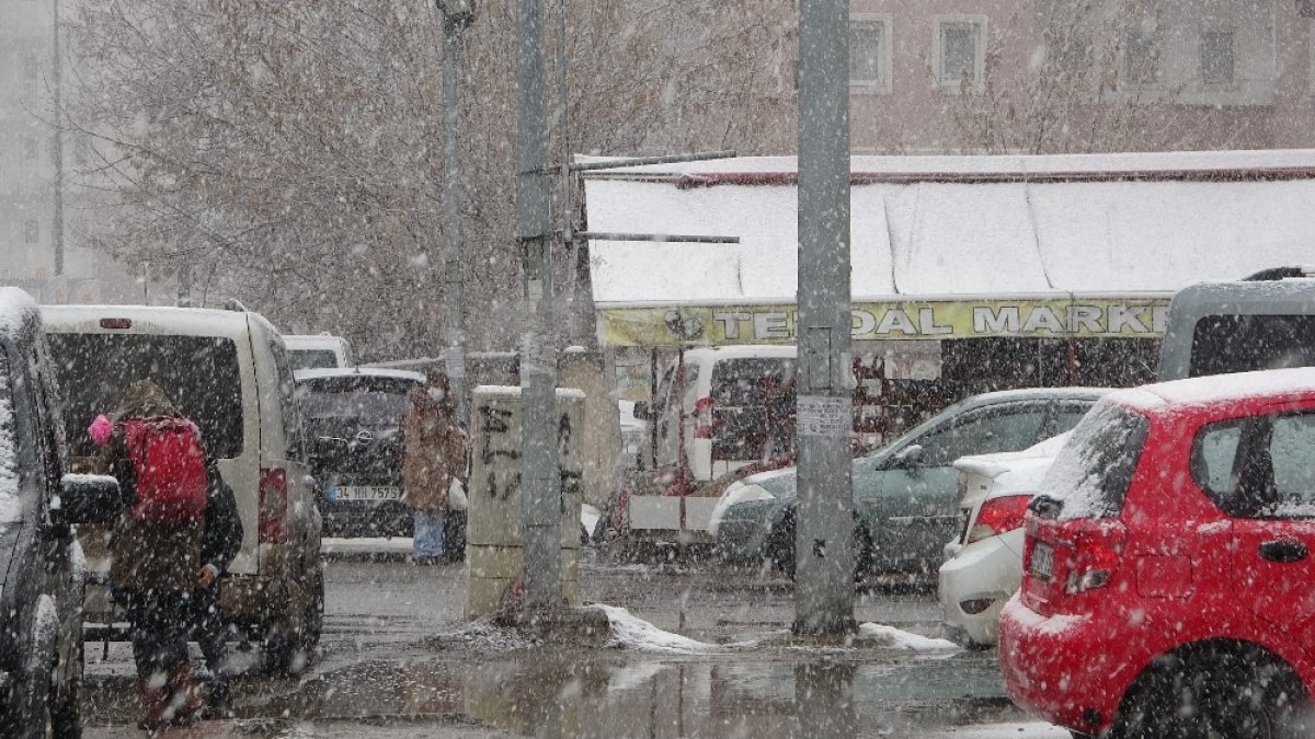 Ağrı'da Mart ayında kar yağışı etkili oldu
