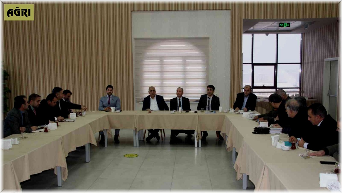 Ağrı'da 'Mesleki Eğitim Merkezleri Tanıtımı' toplantısı düzenlendi