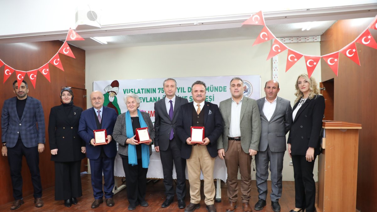 Ağrı'da Mevlana'nın vuslat yıl dönümü etkinliği