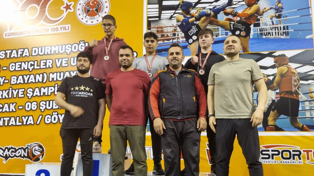 Ağrı'da MUAYTHAİ branşında her yıl başarı