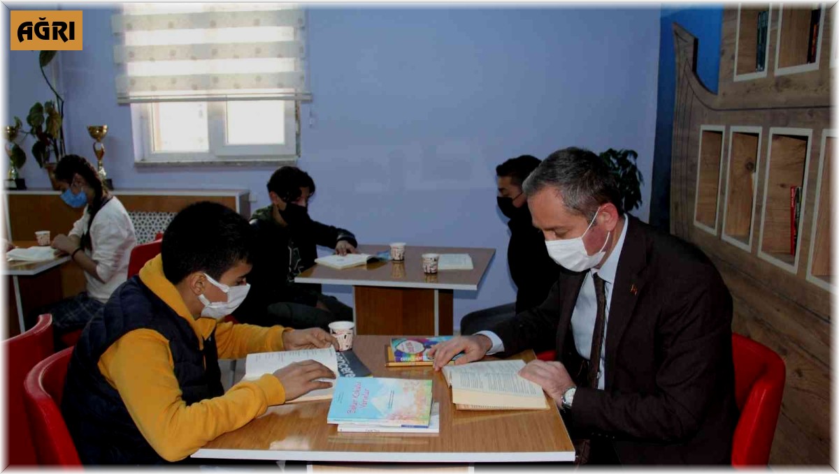 Ağrı'da öğrenciler 5 ayda 1 milyon 232 bin 294 kitap okudu