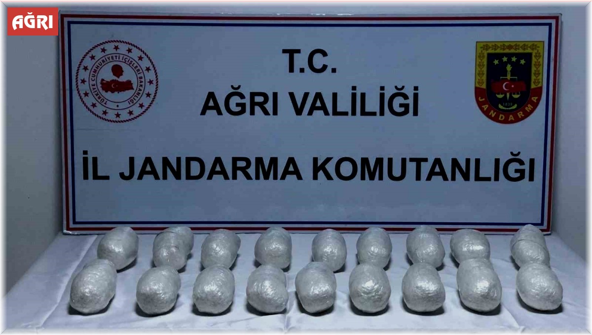 Ağrı'da Pakistanlı şahısların üzerinde metanfetamin yakalandı