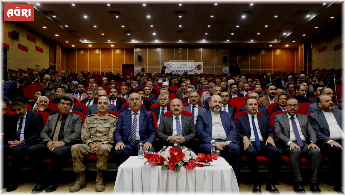 Ağrı'da "Peygamberimiz, Cami ve İrşat" konulu konferans