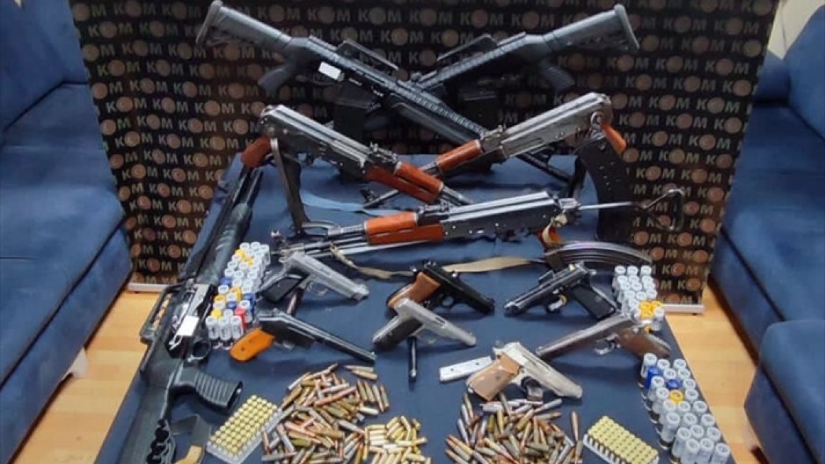 Ağrı'da polis ve jandarmadan silah kaçakçılarına operasyon
