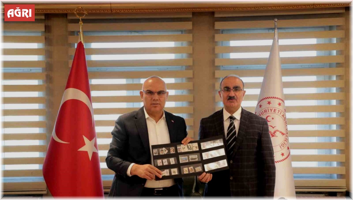 Ağrı'da PTT'nin 184. kuruluş yıl dönümü kutlandı